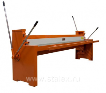 Гильотина механическая ручная Stalex Q01-0.8х2500