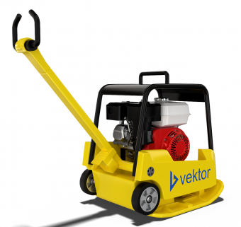 Виброплита Vektor VPG-160С Honda 180кг (гидравлический реверс)