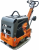 Виброплита реверсивная GROST MVH-160 (Loncin, масса 153кг)